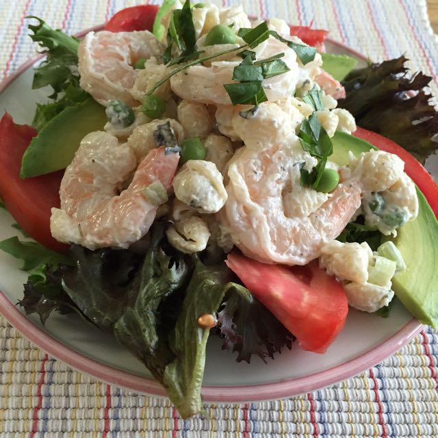 Shrimp 'n Shells Salad, summer recipes