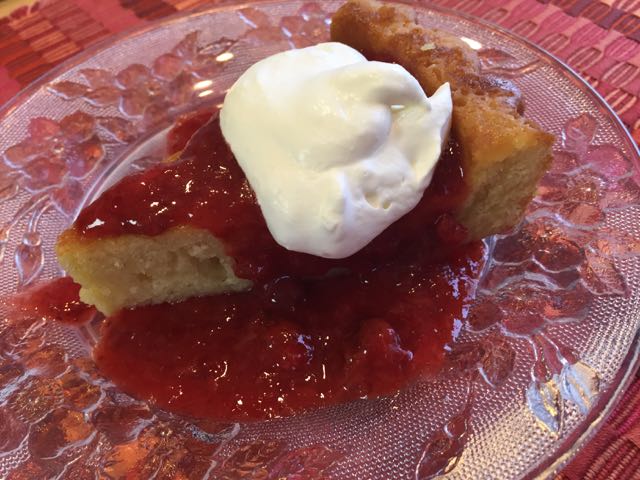 Strawberry Rhubarb Shortcake
