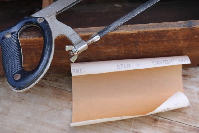 Hacksaw & Sandpaper