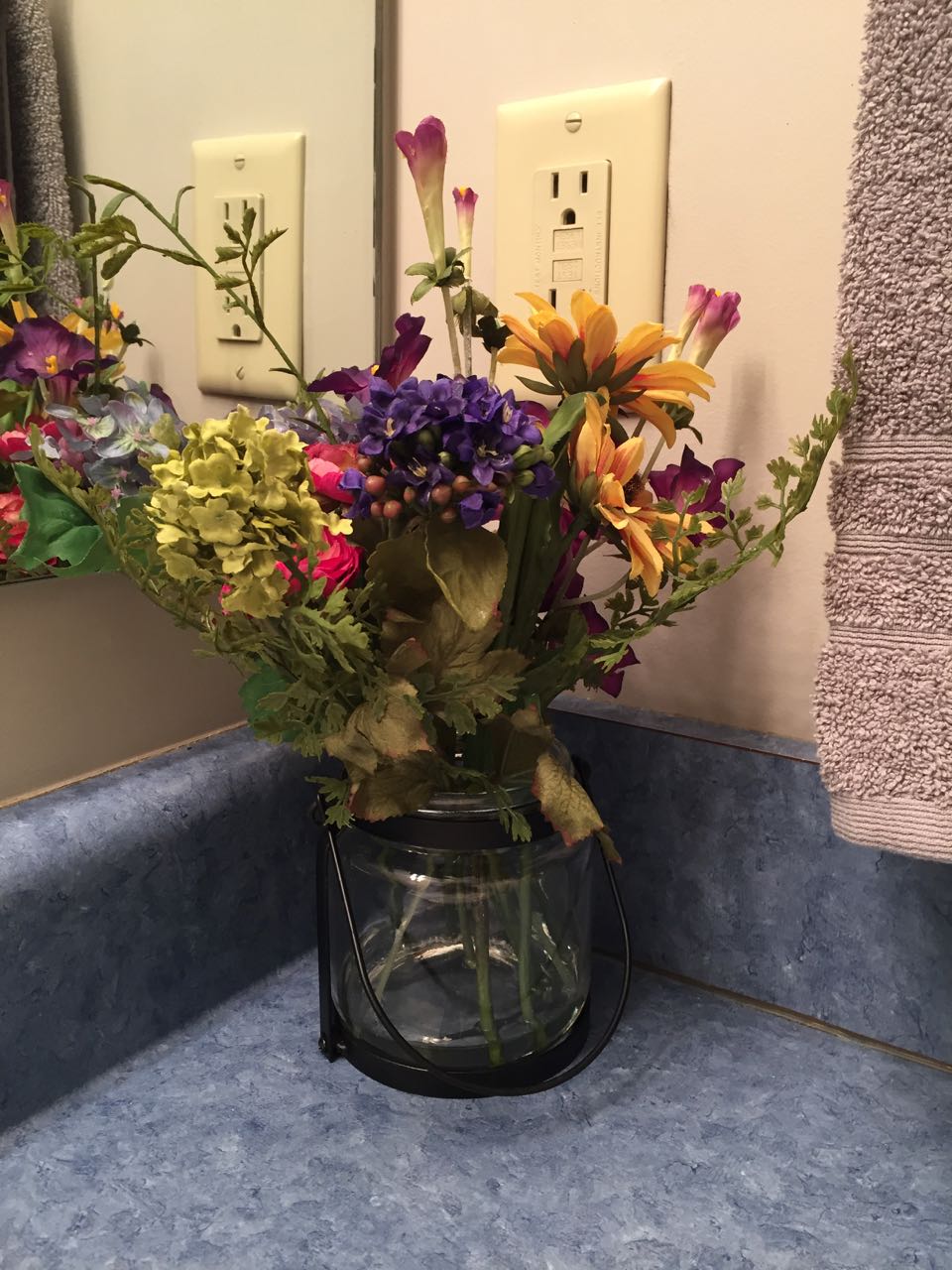 silk flowers