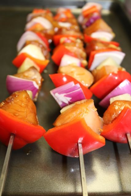 Ready for the grill.