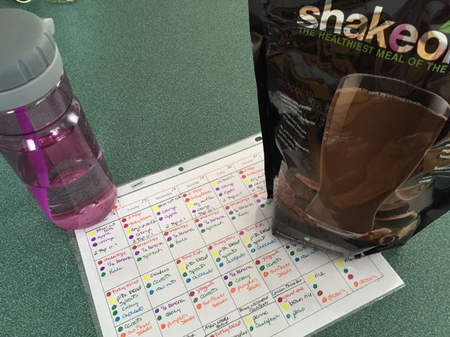 Three essentials, water, your meal plan and Shakeology!