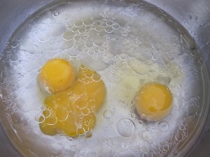 eggs, muffin mix