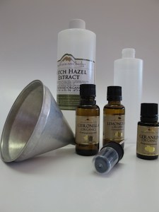 homemade bug spray, chemical free
