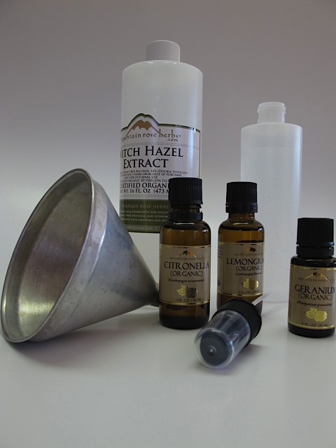 homemade bug spray, chemical free