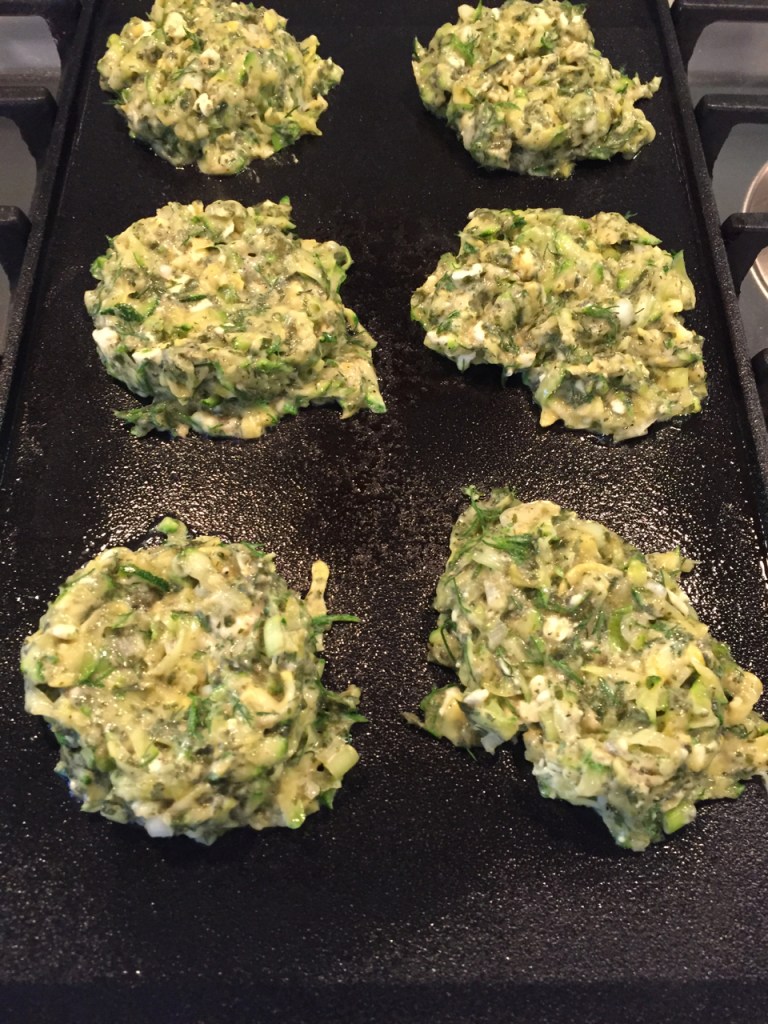 Zucchini Dill Pancakes
