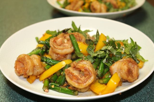 Shrimp & Asparagus