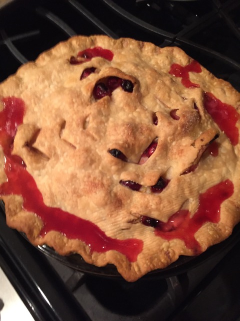 Cranberry cravings, the perfect Christmas pie