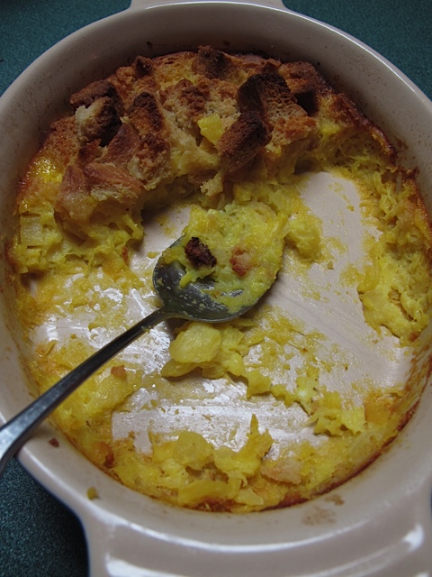 home cooking, pineapple, bread