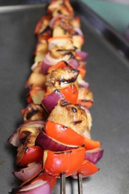 Pineapple Chicken Skewers