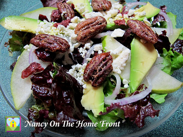 Pear and Blue Cheese Salad