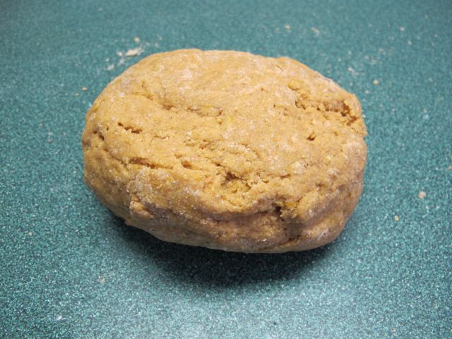 Dough ready to roll out. dog treats