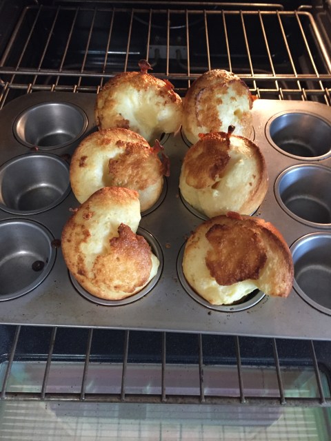 popovers in a muffin tin