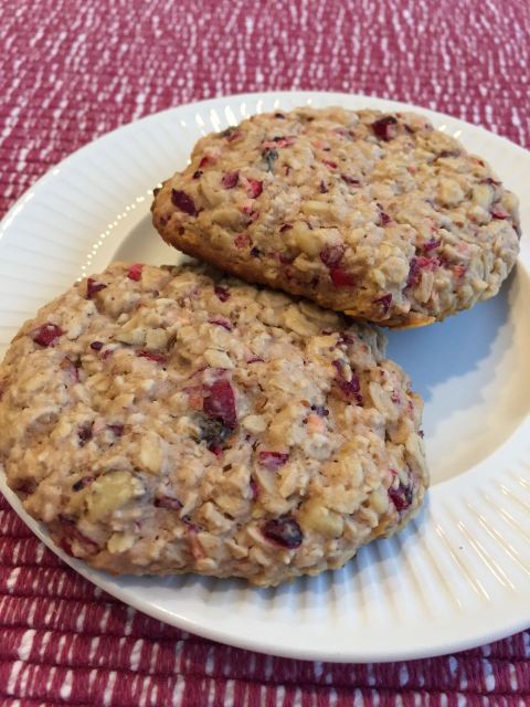 cranberry oatmeal cookies