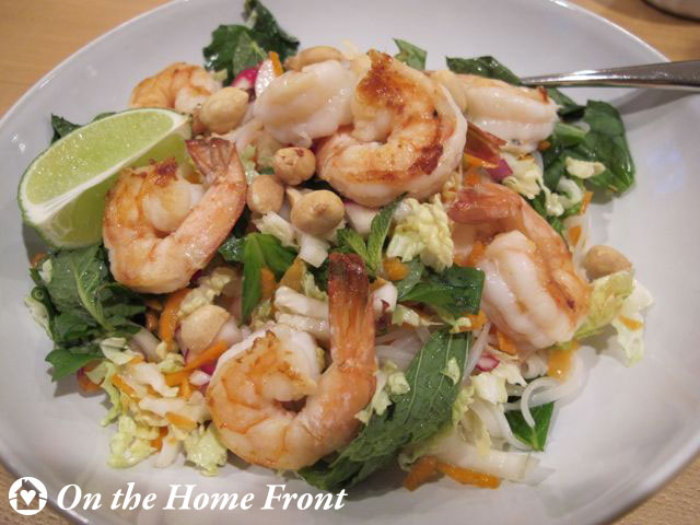 Noodle Salad with Shrimp