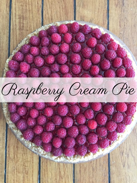 Raspberry Cream Pie
