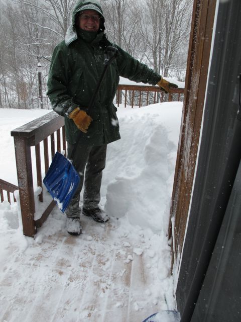 We got a lot of snow!