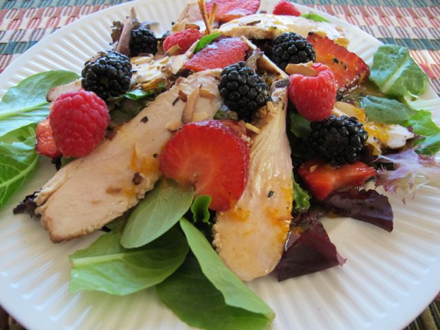 Spring Salad with Chicken