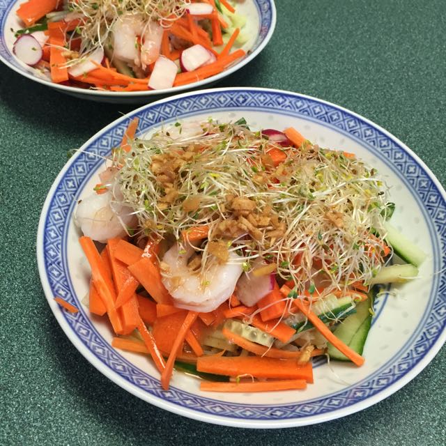 Asian Shrimp & Rice Bowl